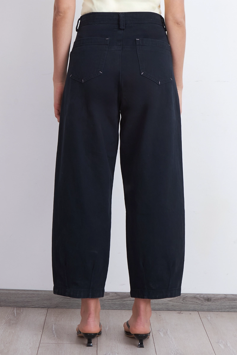 JEANS CORTE BARREL AZUL MARINO NICOPOLY - 4