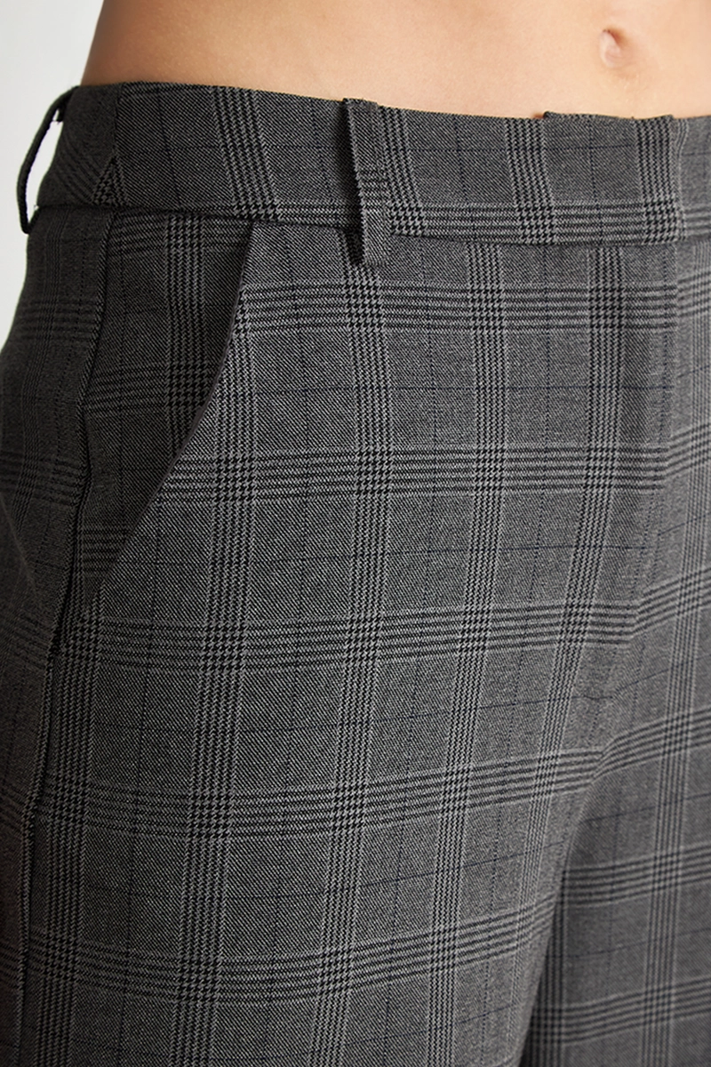 PANTALON TARTAN GRIS NICOPOLY - 6
