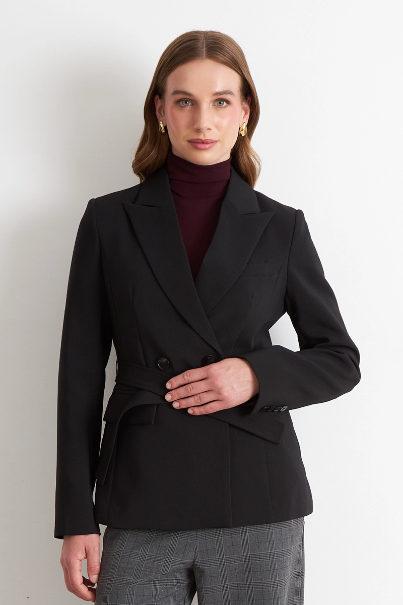 BLAZER CINTURON NEGRO	 NICOPOLY - 5