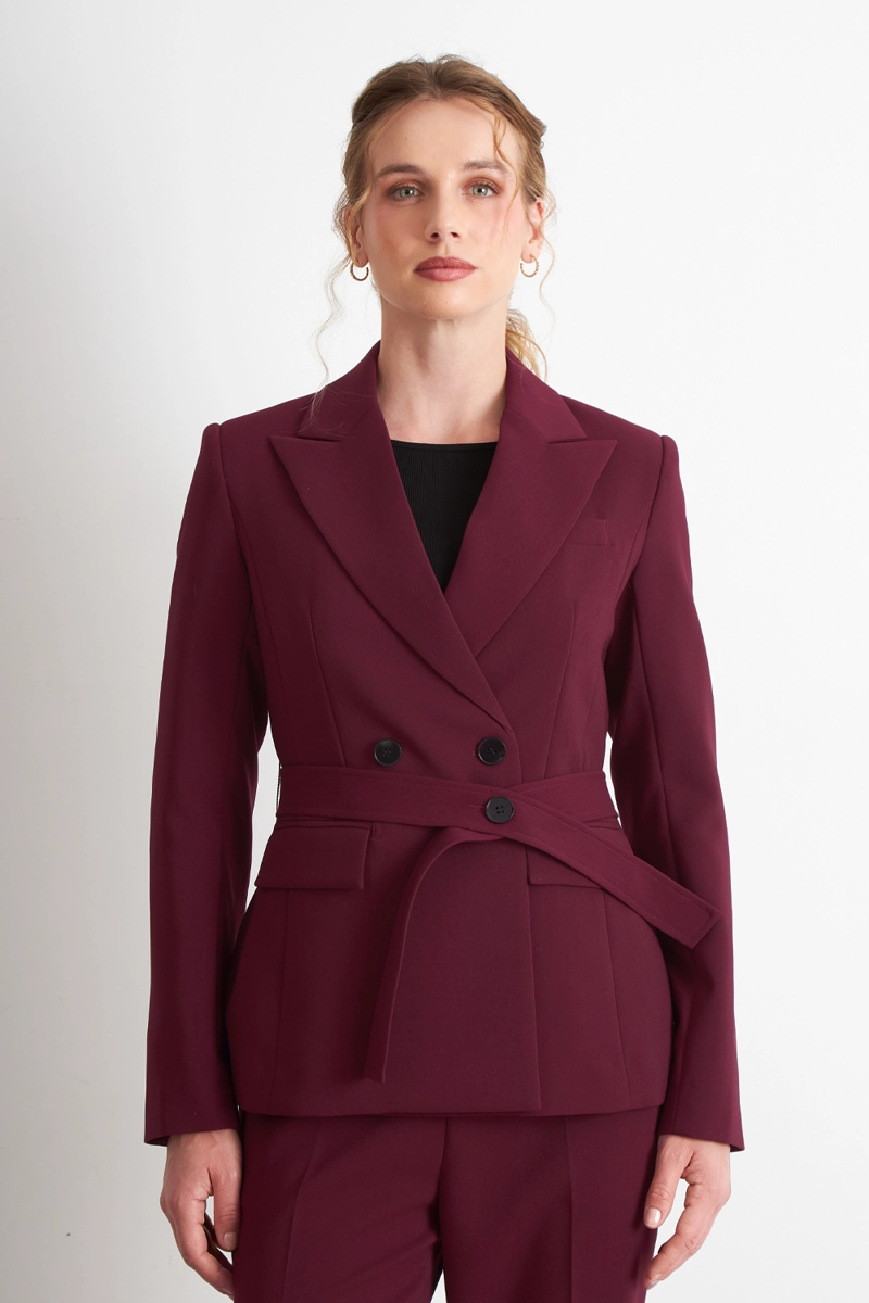 BLAZER CINTURON BURDEO NICOPOLY - 5