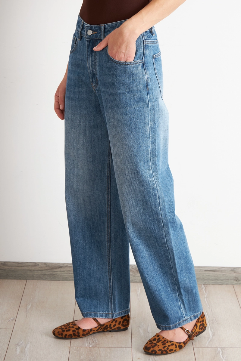 JEANS PIERNA RECTA CELESTE NICOPOLY - 3