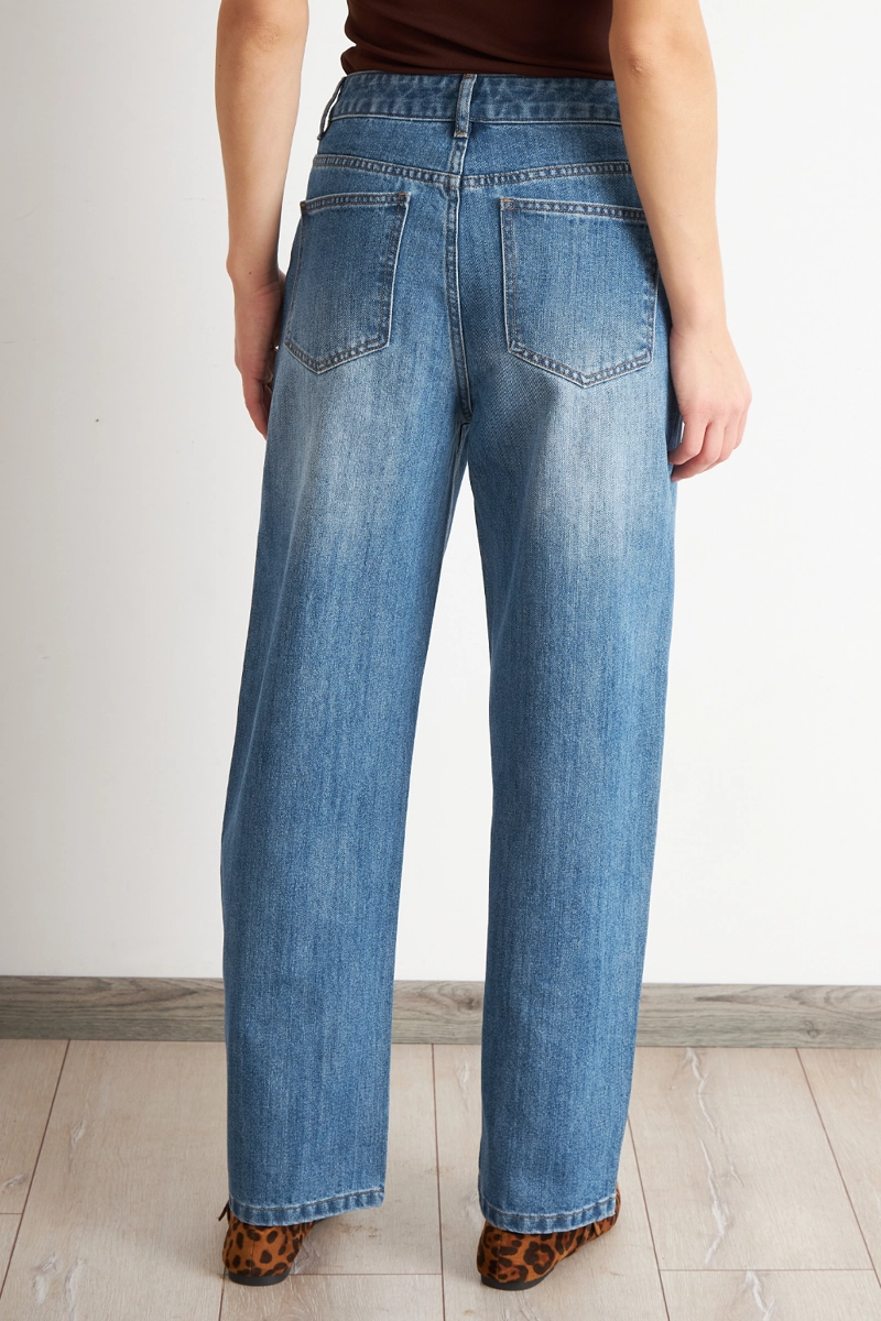 JEANS PIERNA RECTA CELESTE NICOPOLY - 4