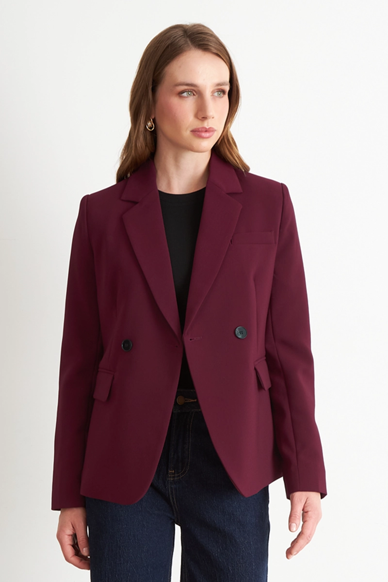 BLAZER  DOS BOTONES BURDEO NICOPOLY - 1