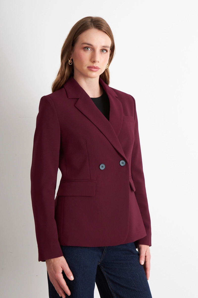 BLAZER  DOS BOTONES BURDEO NICOPOLY - 3