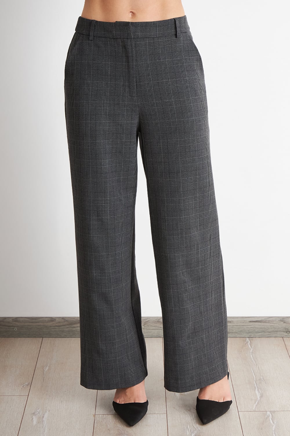 PANTALON TARTAN GRIS NICOPOLY - 5
