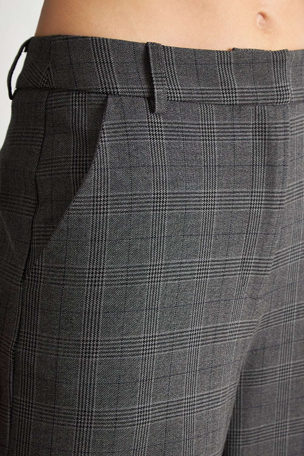 PANTALON TARTAN GRIS NICOPOLY - 6