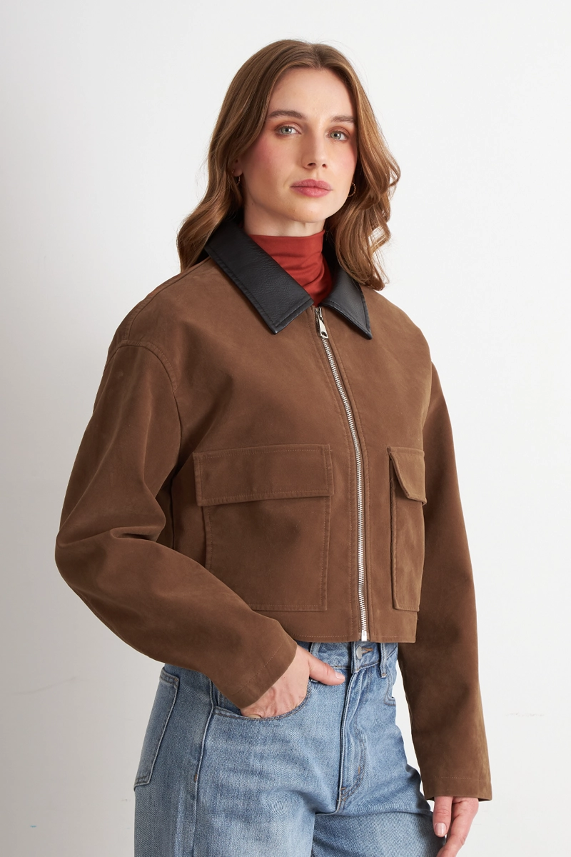 CHAQUETA BARN JACKET KHAKI NICOPOLY - 3