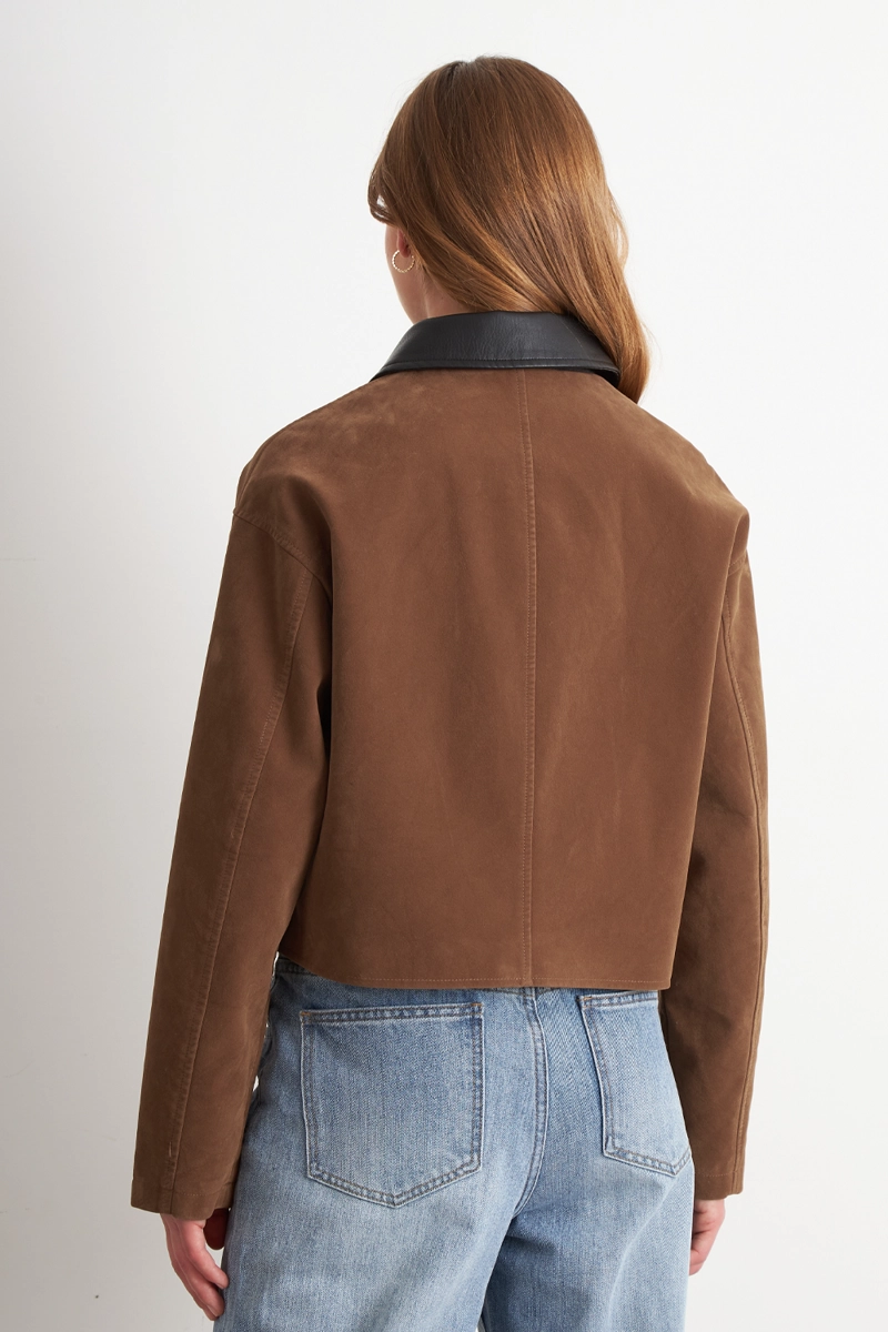 CHAQUETA BARN JACKET KHAKI NICOPOLY - 4