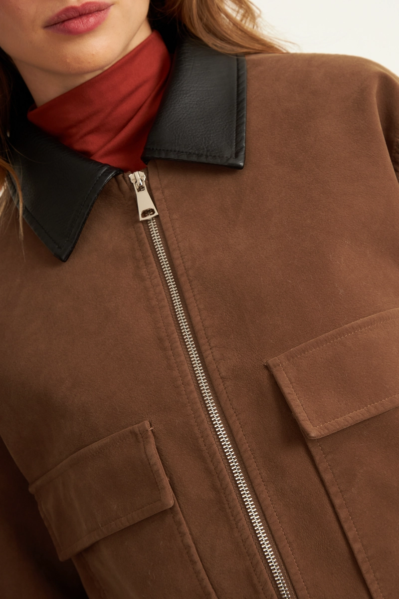 CHAQUETA BARN JACKET KHAKI NICOPOLY - 6