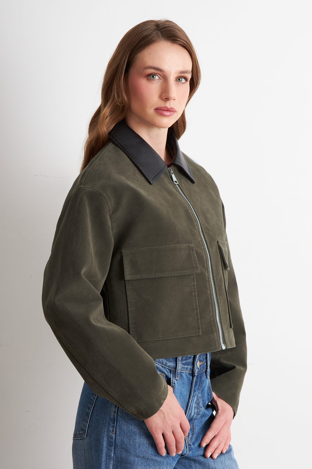 CHAQUETA BARN JACKET OLIVA NICOPOLY - 3