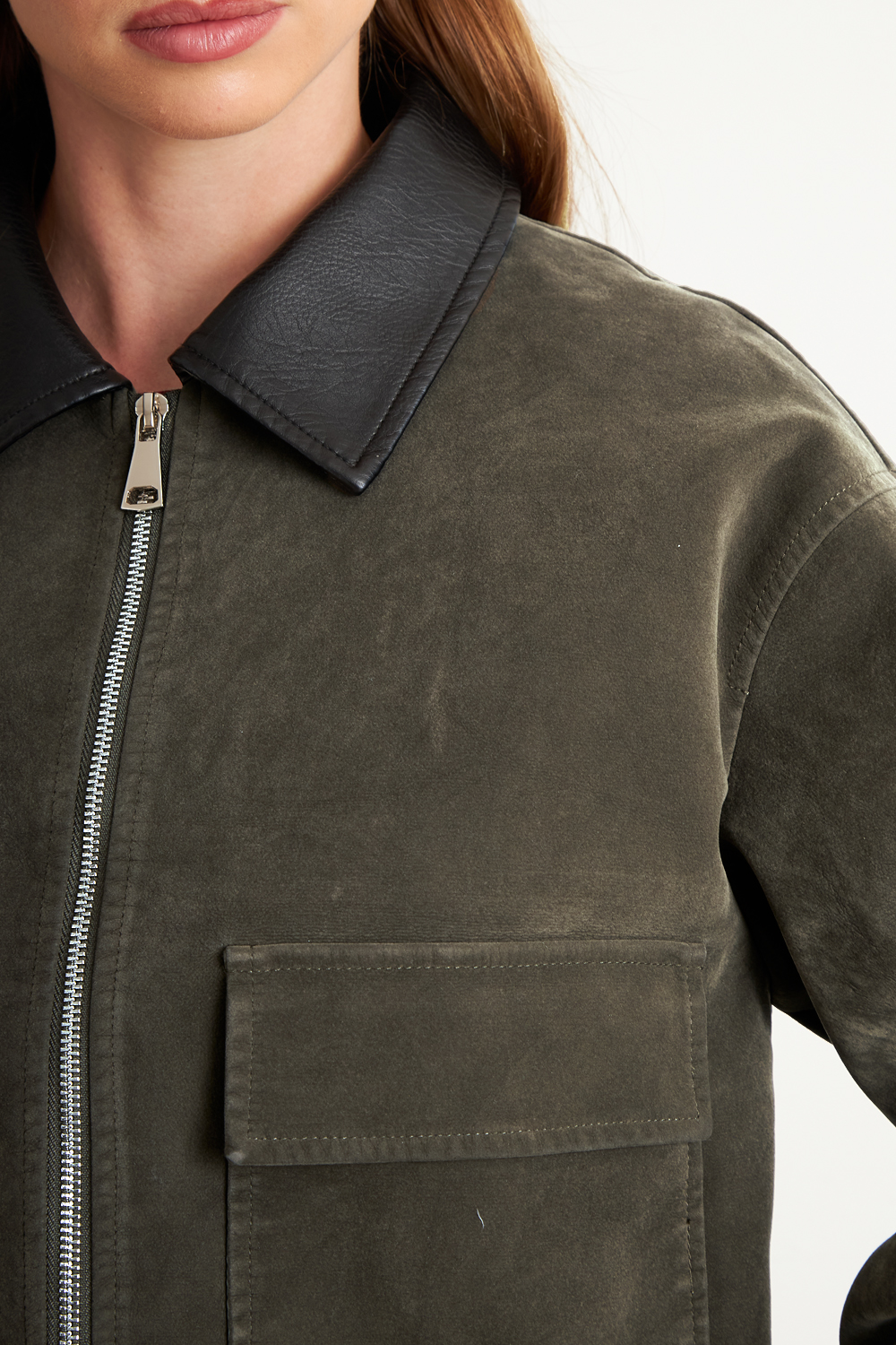 CHAQUETA BARN JACKET OLIVA NICOPOLY - 6
