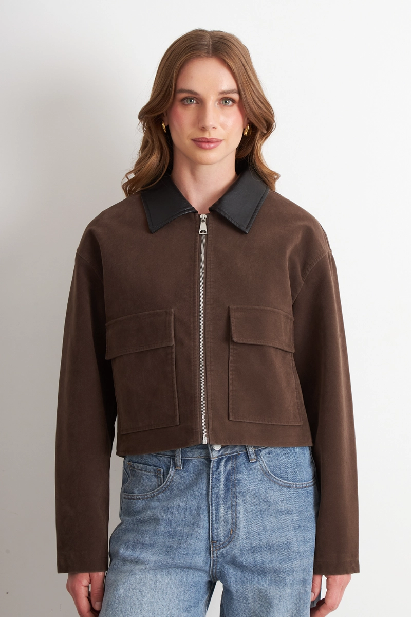 CHAQUETA BARN JACKET CAFE  NICOPOLY - 1