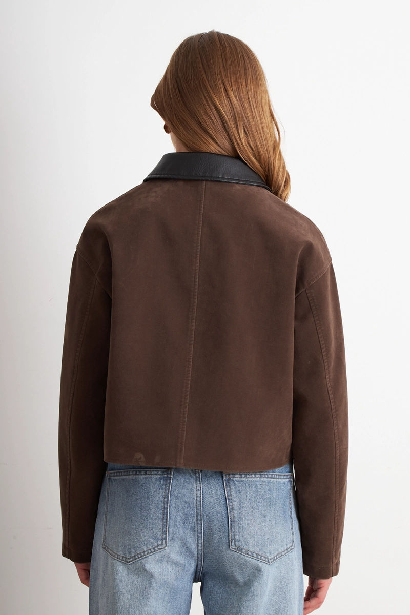 CHAQUETA BARN JACKET CAFE  NICOPOLY - 4