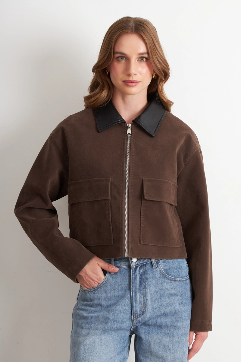 CHAQUETA BARN JACKET CAFE  NICOPOLY - 5