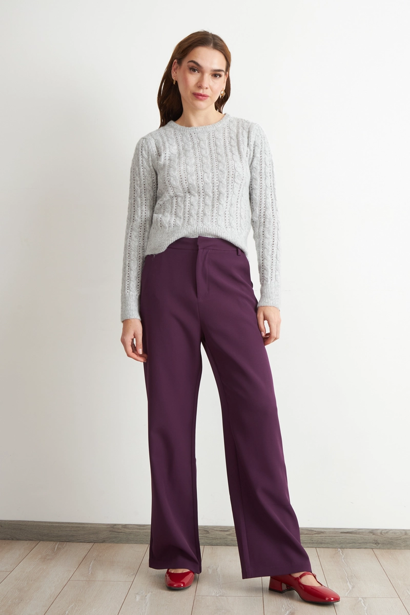SWEATER DE PUNTO CALADO BLANCO NICOPOLY - 2