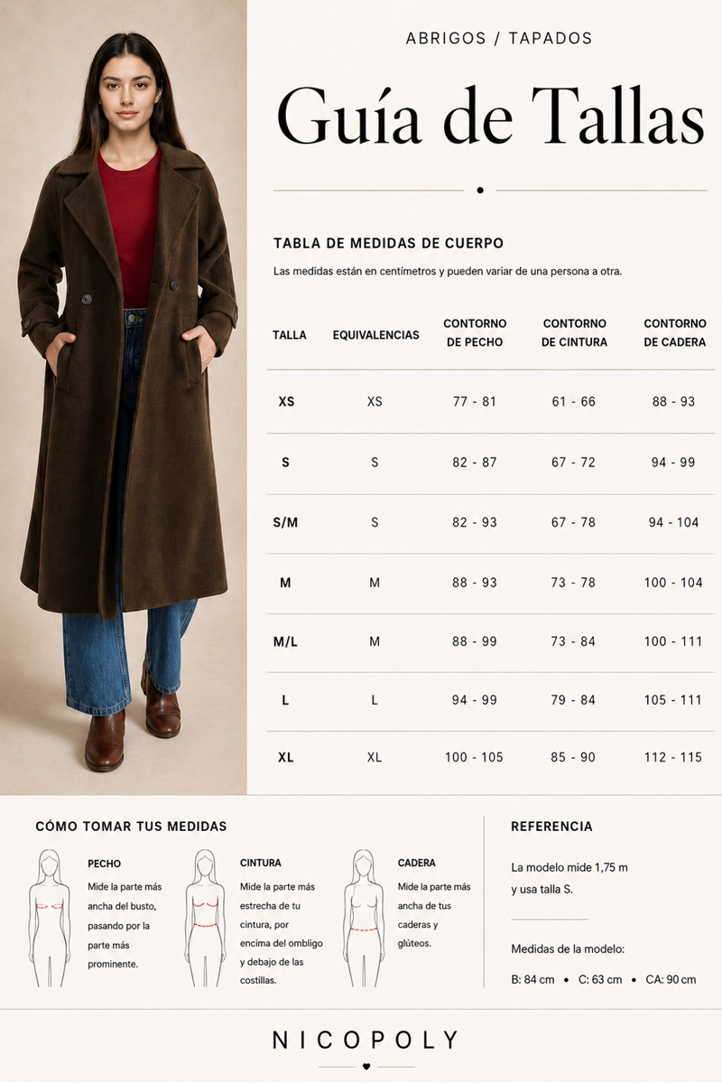 ABRIGO ECOCUERO NEGRO NICOPOLY - 7