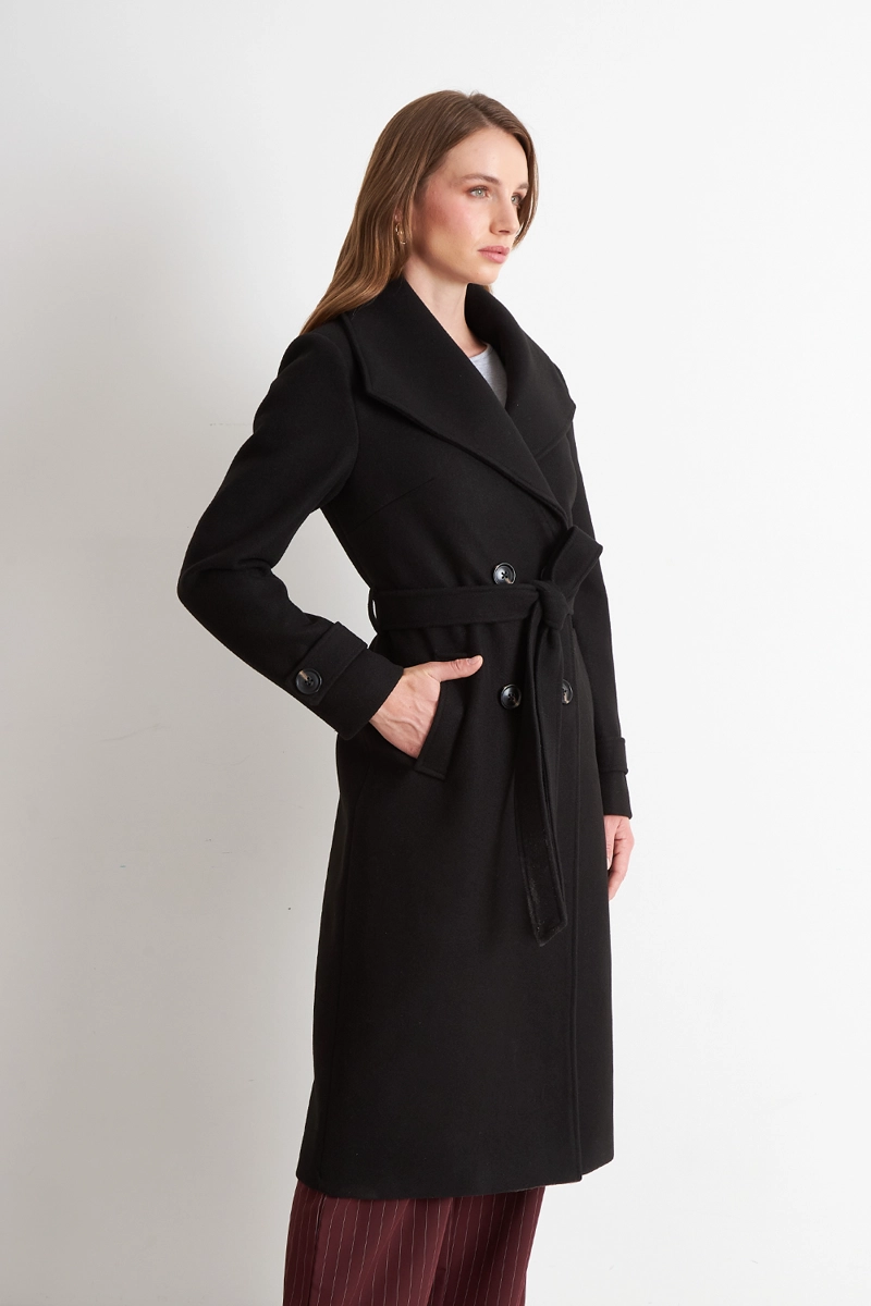 ABRIGO LARGO LAZO NEGRO NICOPOLY - 3