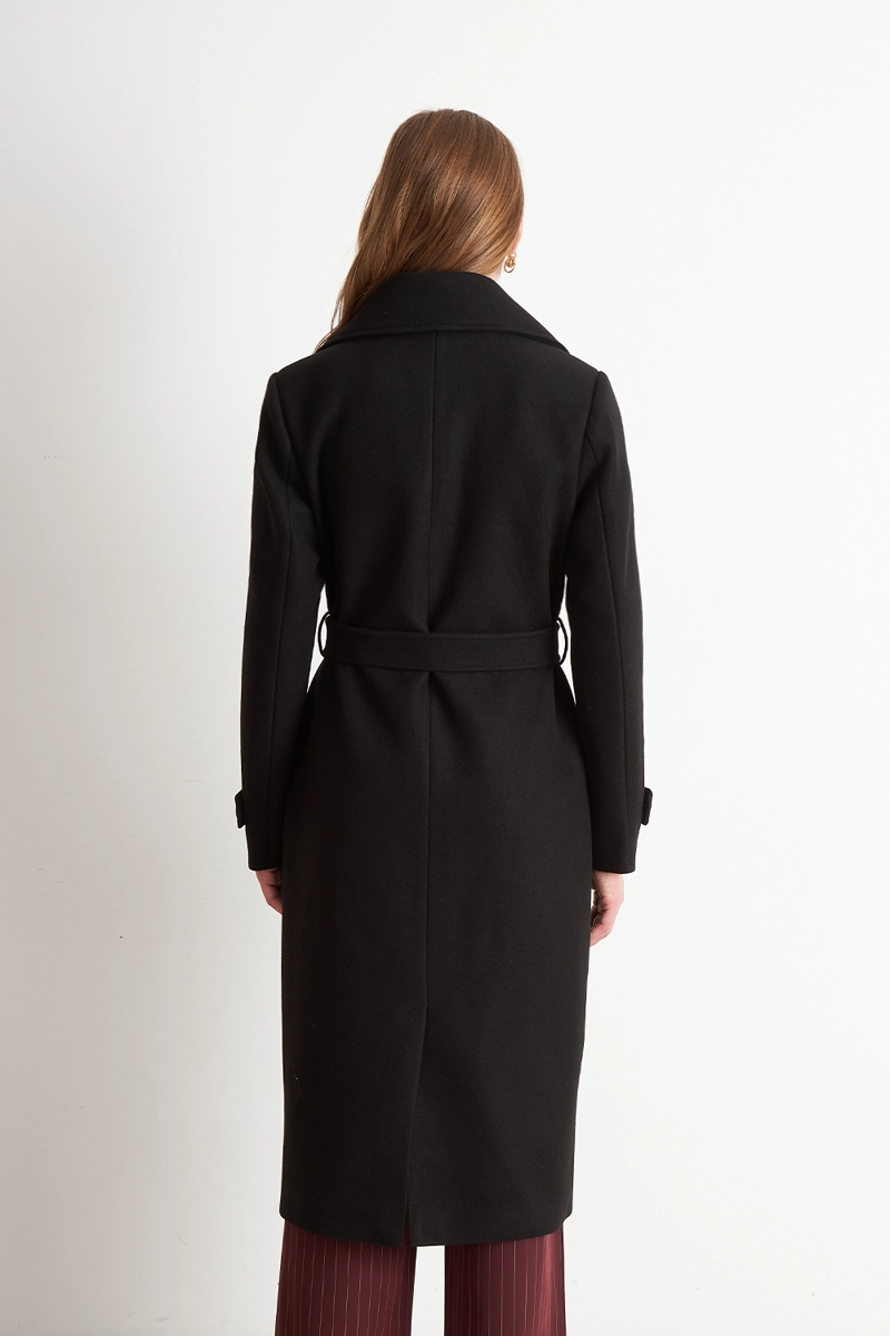 ABRIGO LARGO LAZO NEGRO NICOPOLY - 4