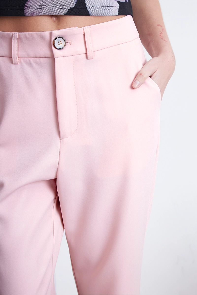 PANTALON SASTRERO RECTO ROSADO NICOPOLY - 6