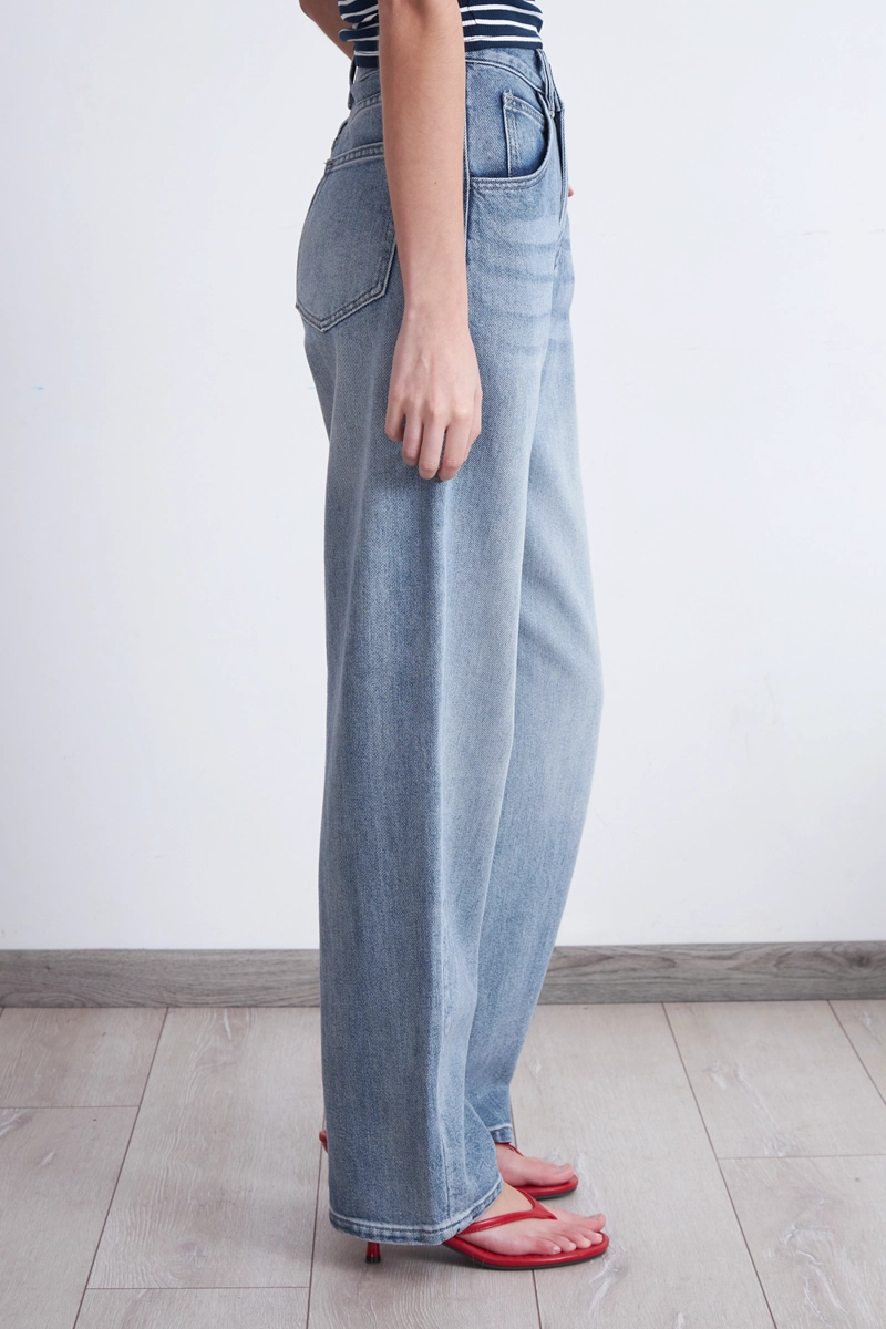 JEANS BARREL CELESTE MUJER NICOPOLY - 3