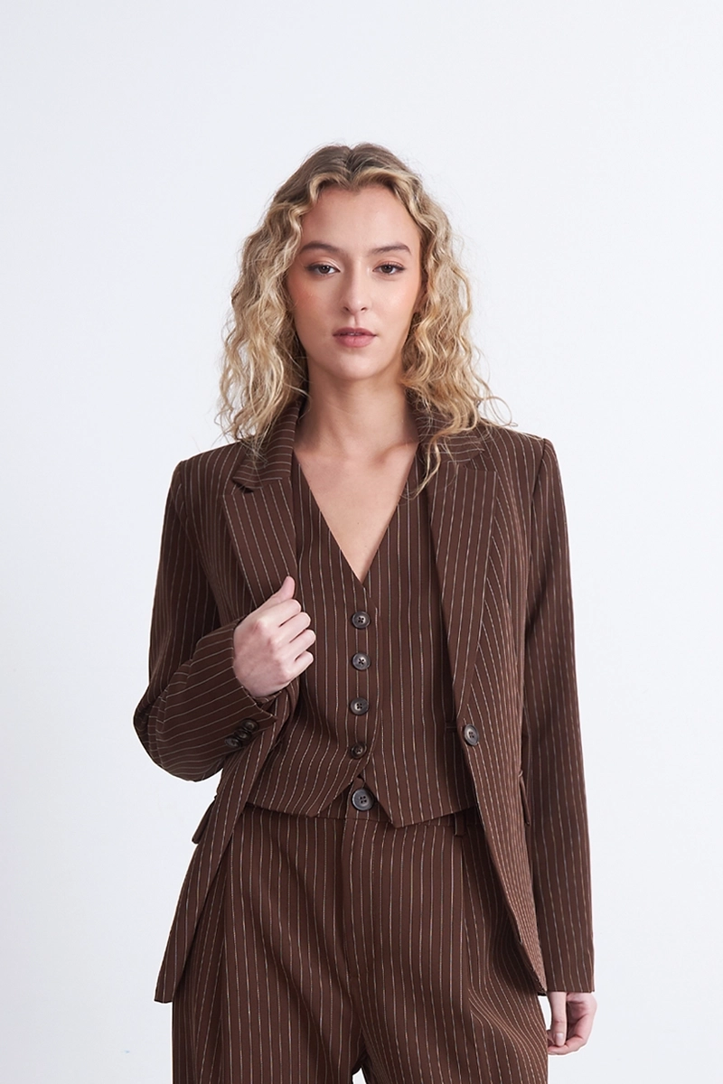 BLAZER RAYAS DIPLOMATICAS CAFE  NICOPOLY M