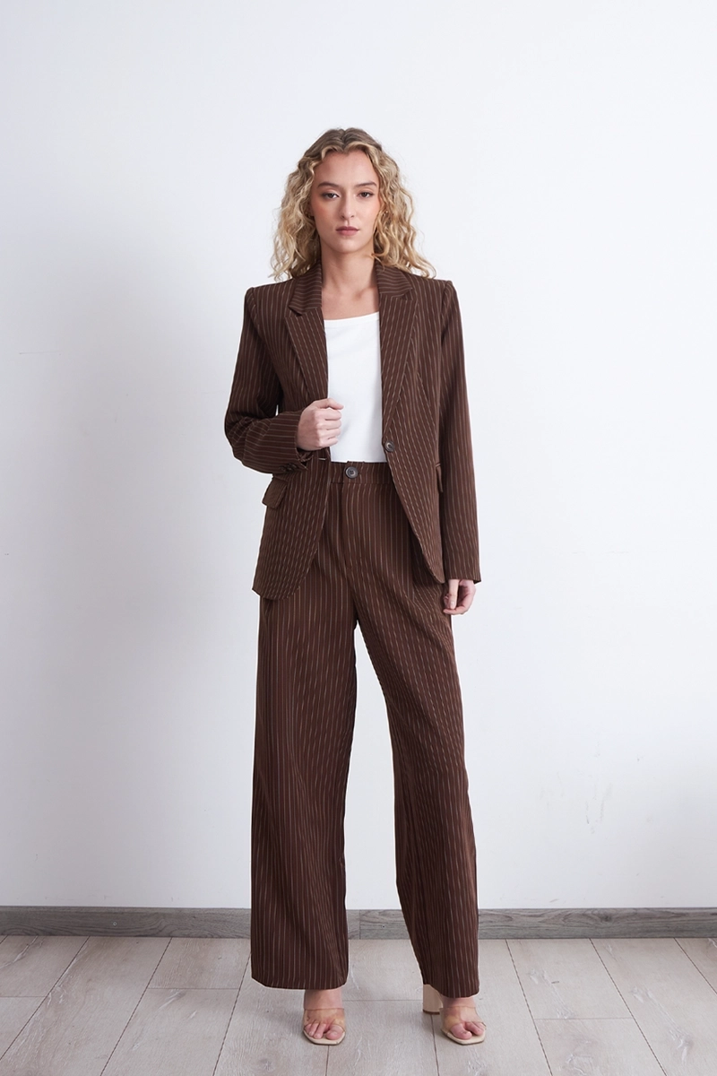 BLAZER RAYAS DIPLOMATICAS CAFE  NICOPOLY - 2