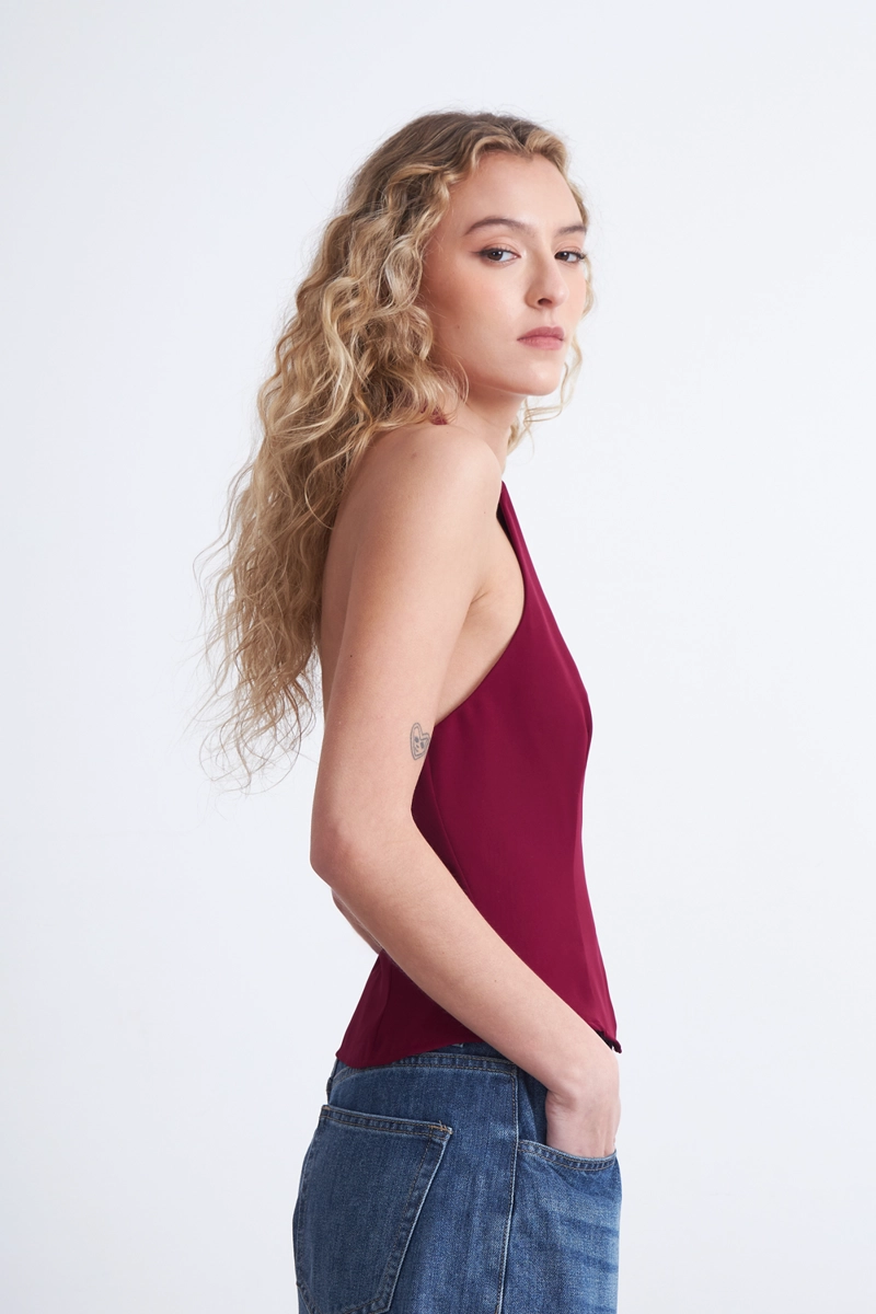 TOP HALTER ABERTURA BURDEO NICOPOLY - 3