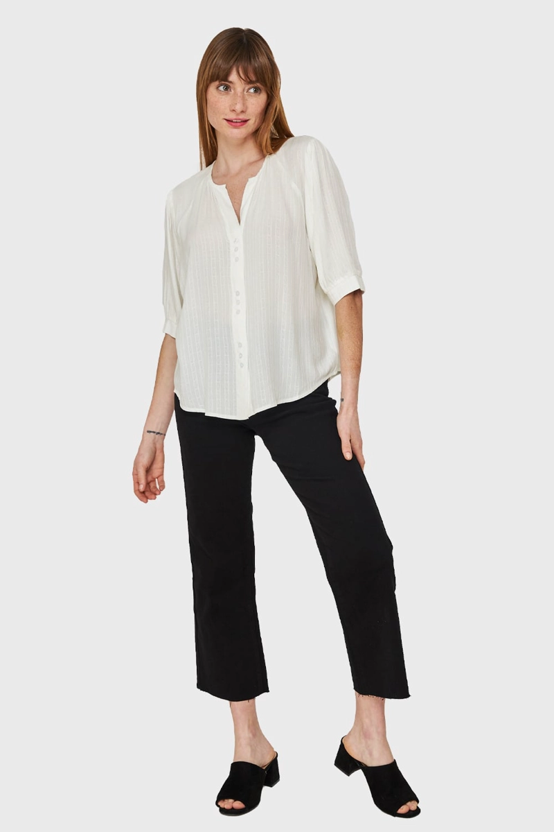 BLUSA HOLGADA BLANCO NICOPOLY - 2
