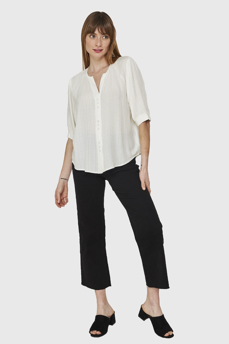 BLUSA HOLGADA BLANCO NICOPOLY - 2