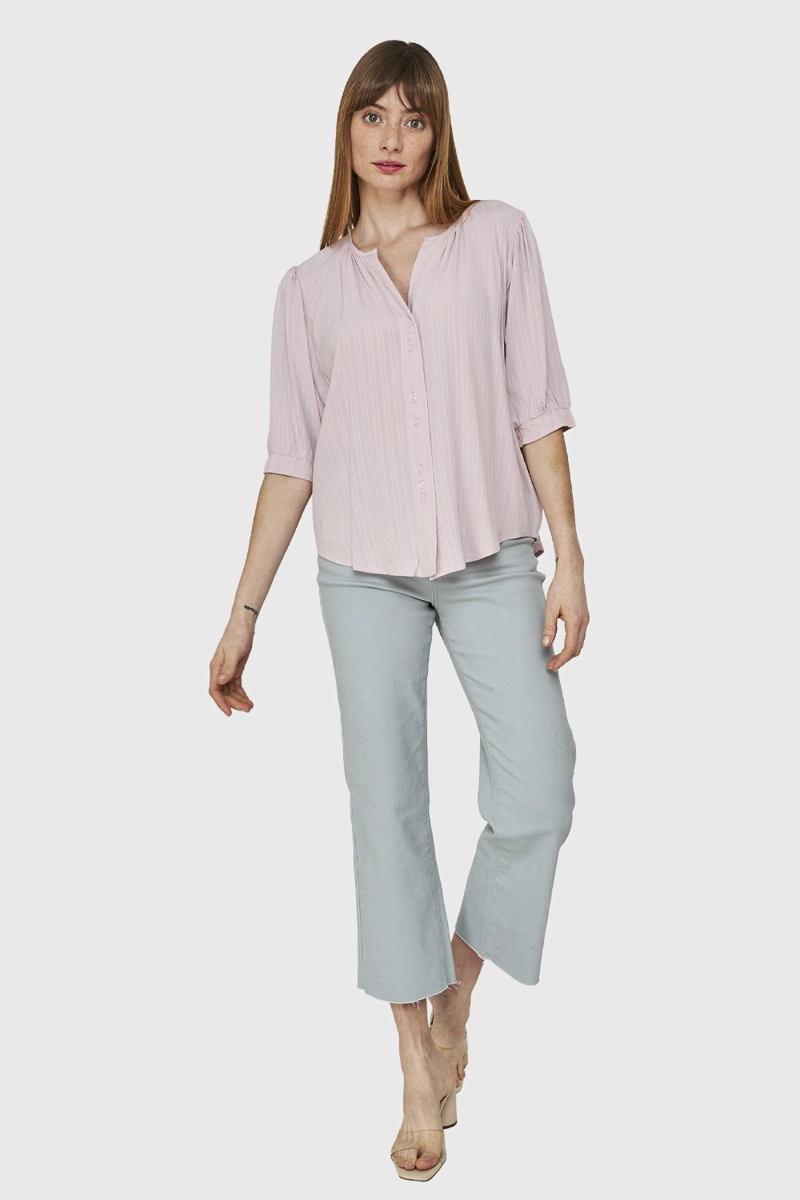 BLUSA HOLGADA ROSADO NICOPOLY - 2
