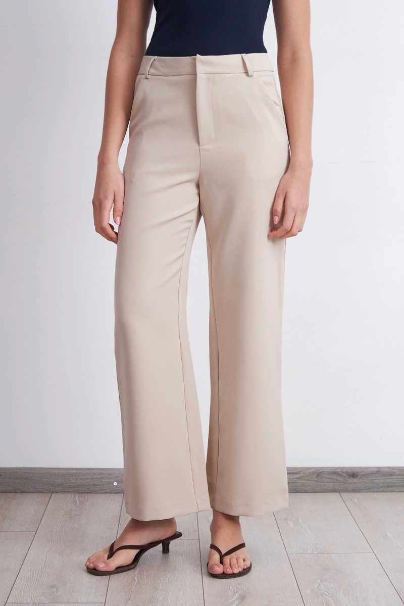PANTALON BASICO BEIGE NICOPOLY - 6