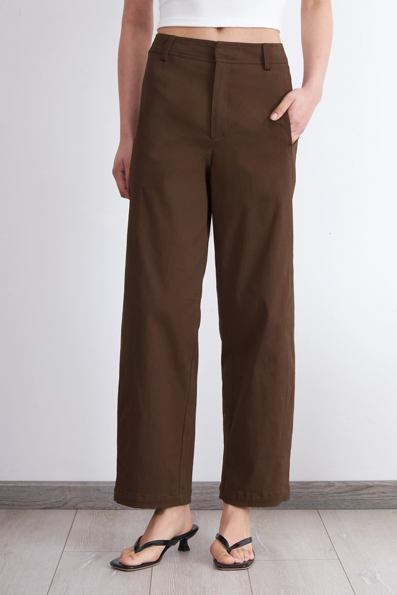 PANTALON CORTE BARREL CAFE NICOPOLY - 1