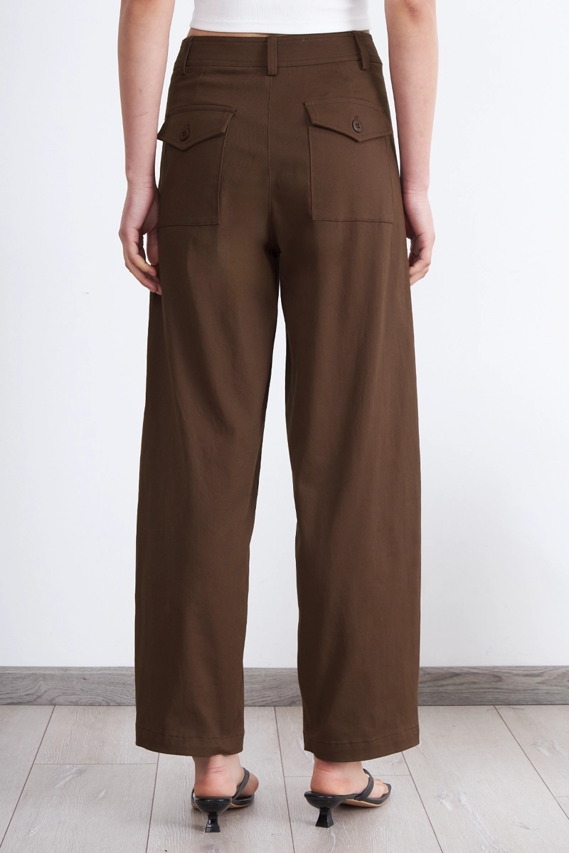 PANTALON CORTE BARREL CAFE NICOPOLY - 4