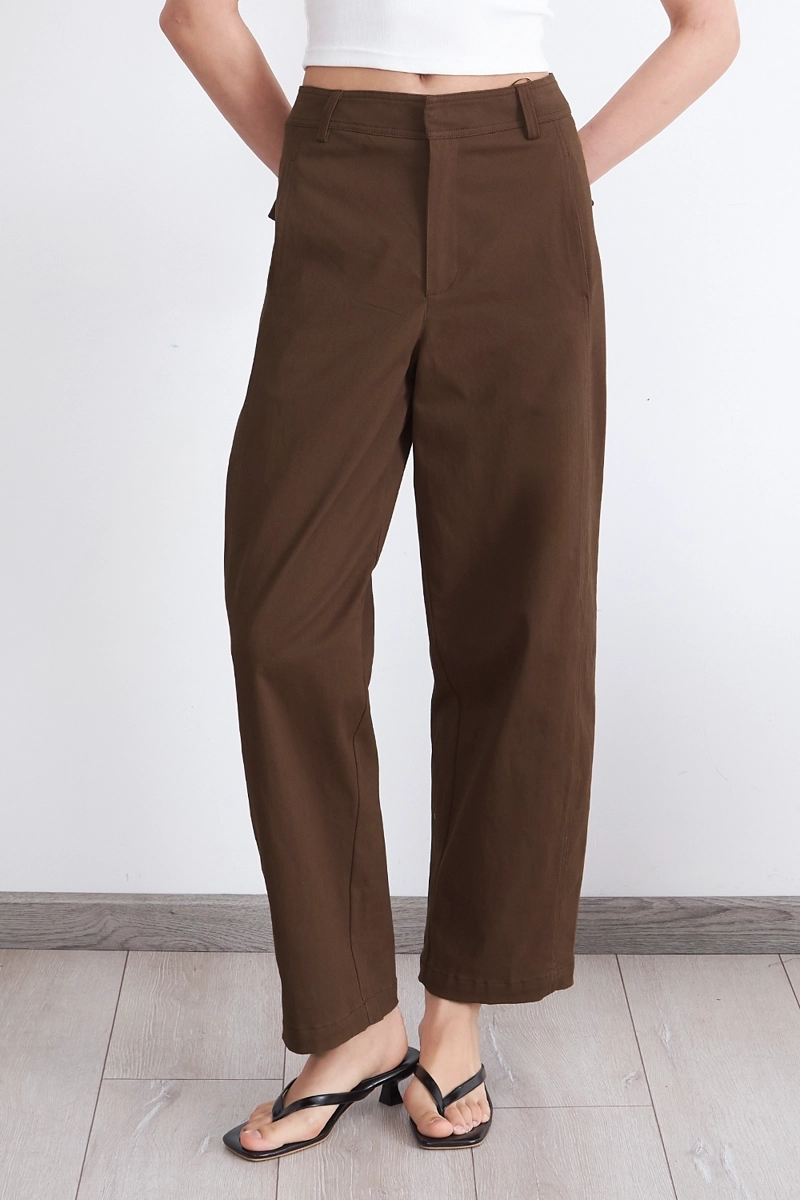 PANTALON CORTE BARREL CAFE NICOPOLY - 6