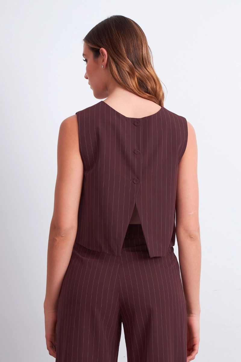 TOP RAYAS DIPLOMATICAS VERTICALES BURDEO MUJER NICOPOLY - 4