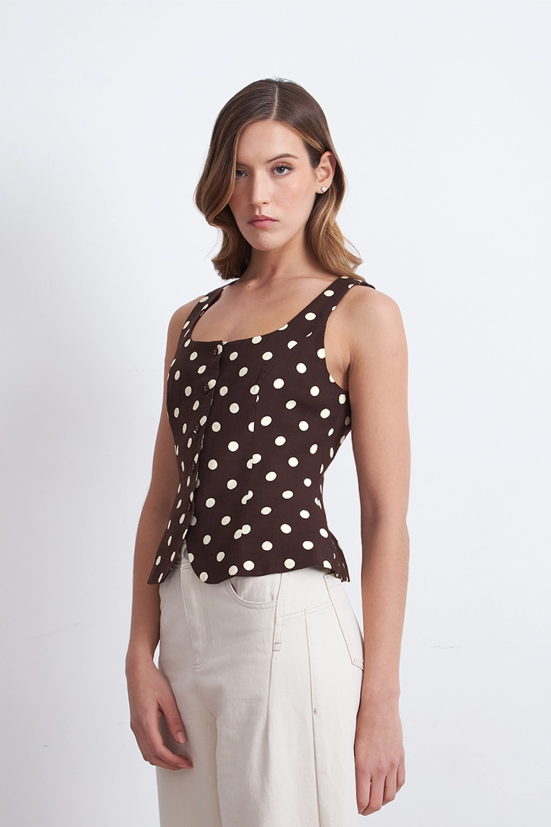 GILET LUNARES CAFE MUJER NICOPOLY - 3