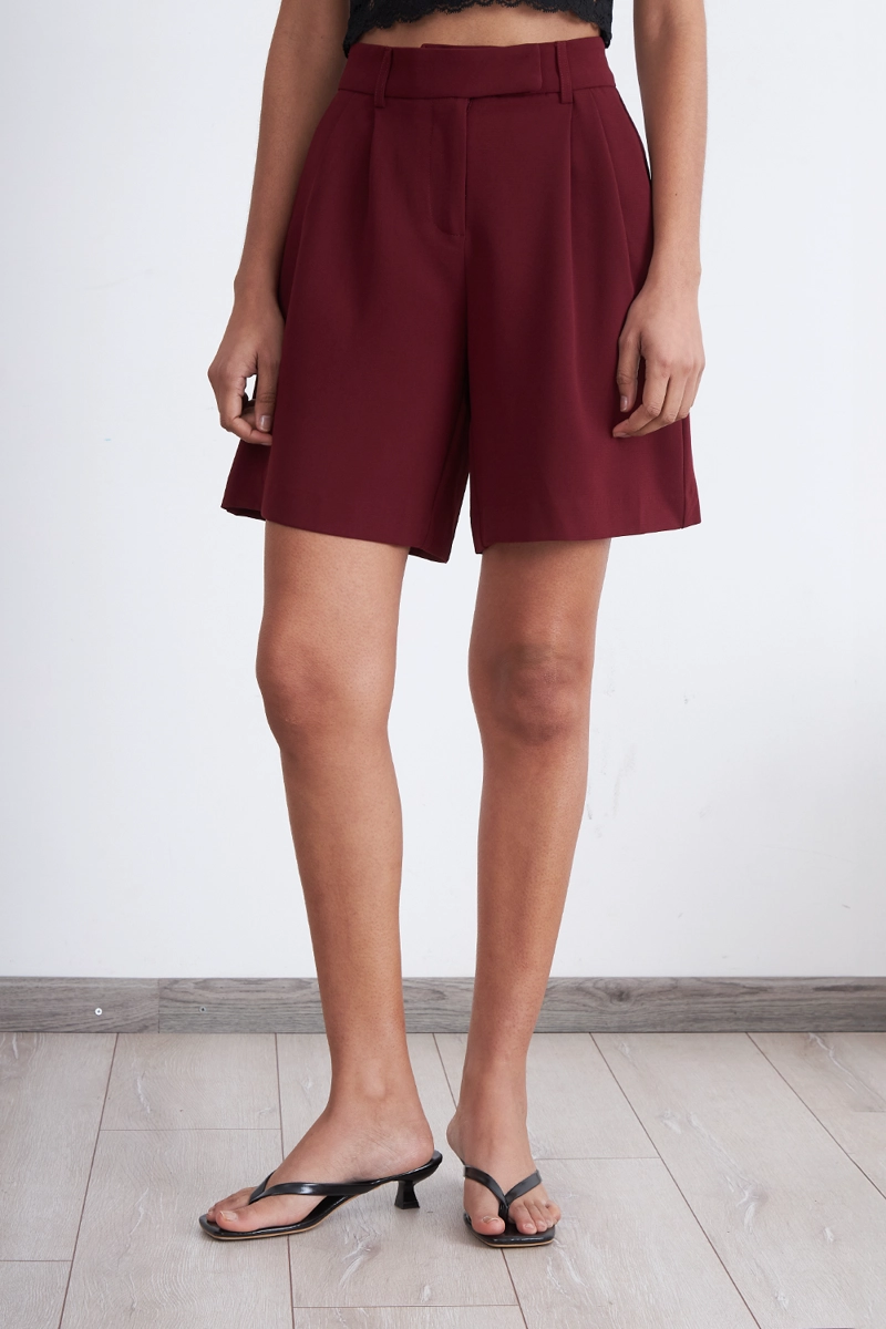 SHORT BERMUDA SASTRERO MUJER BURDEO MUJER NICOPOLY - 1
