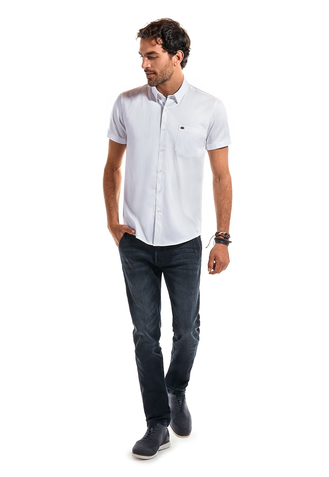 CAMISA MANGA CORTA LEXINGTON WHITE - 2
