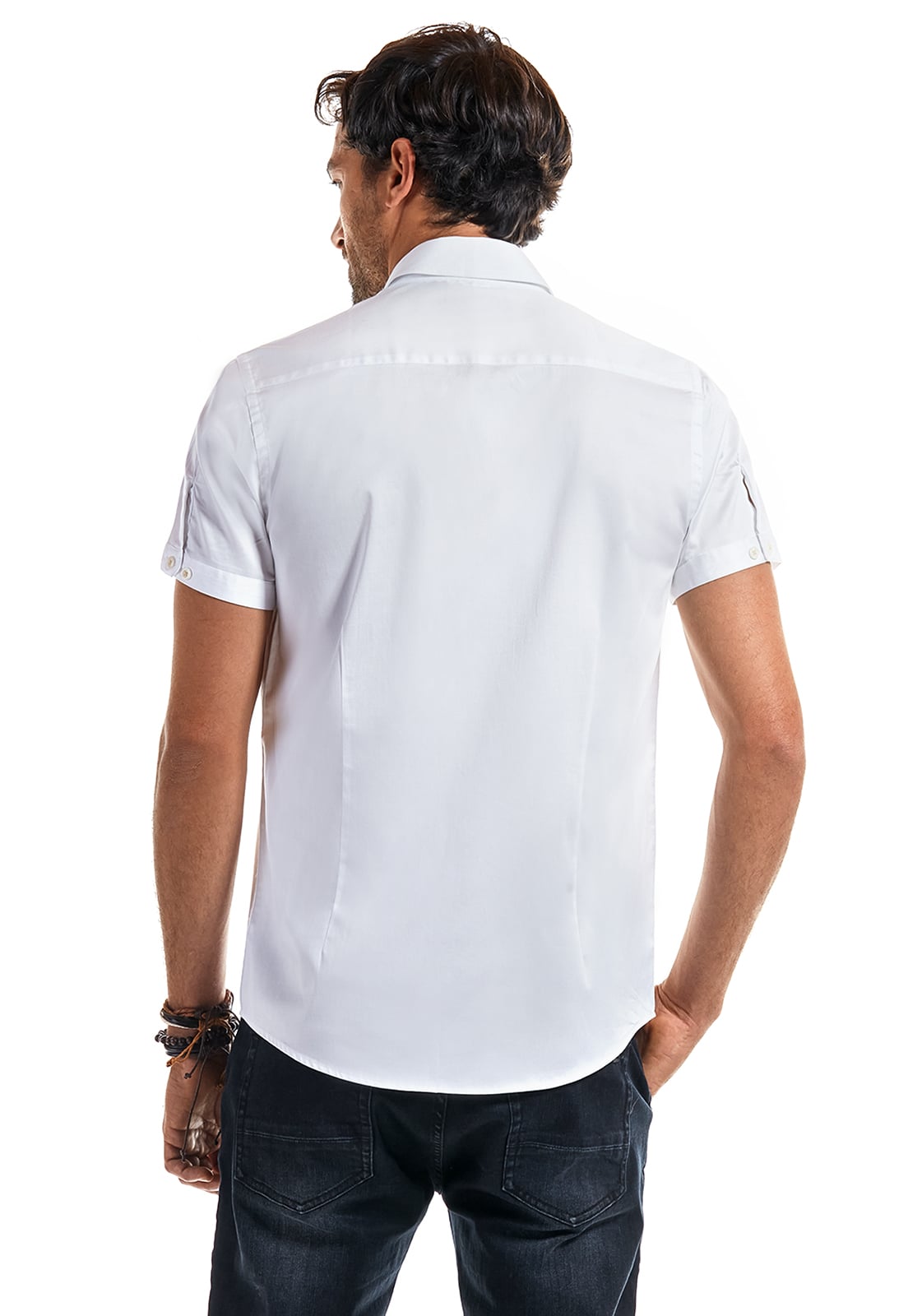 CAMISA MANGA CORTA LEXINGTON WHITE - 3