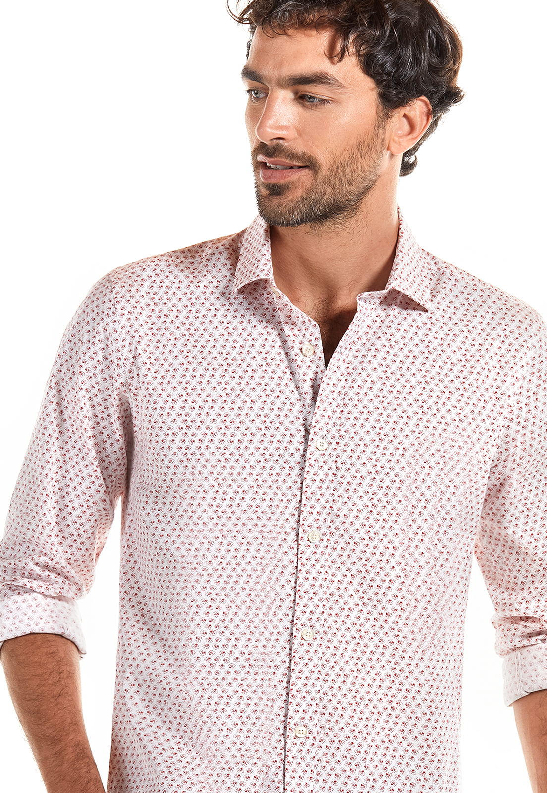 CAMISA ESTAMPADA DURHAM BLUE - 4