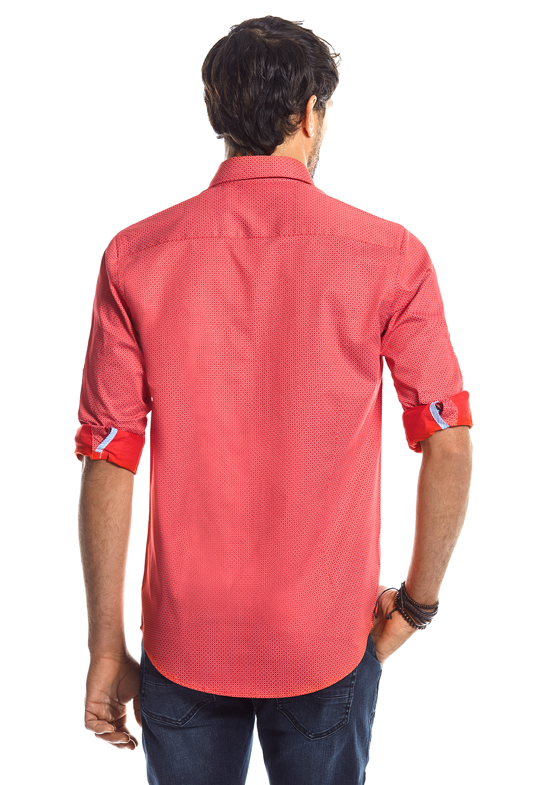CAMSA ESTAMPADA FONTANA RED - 3