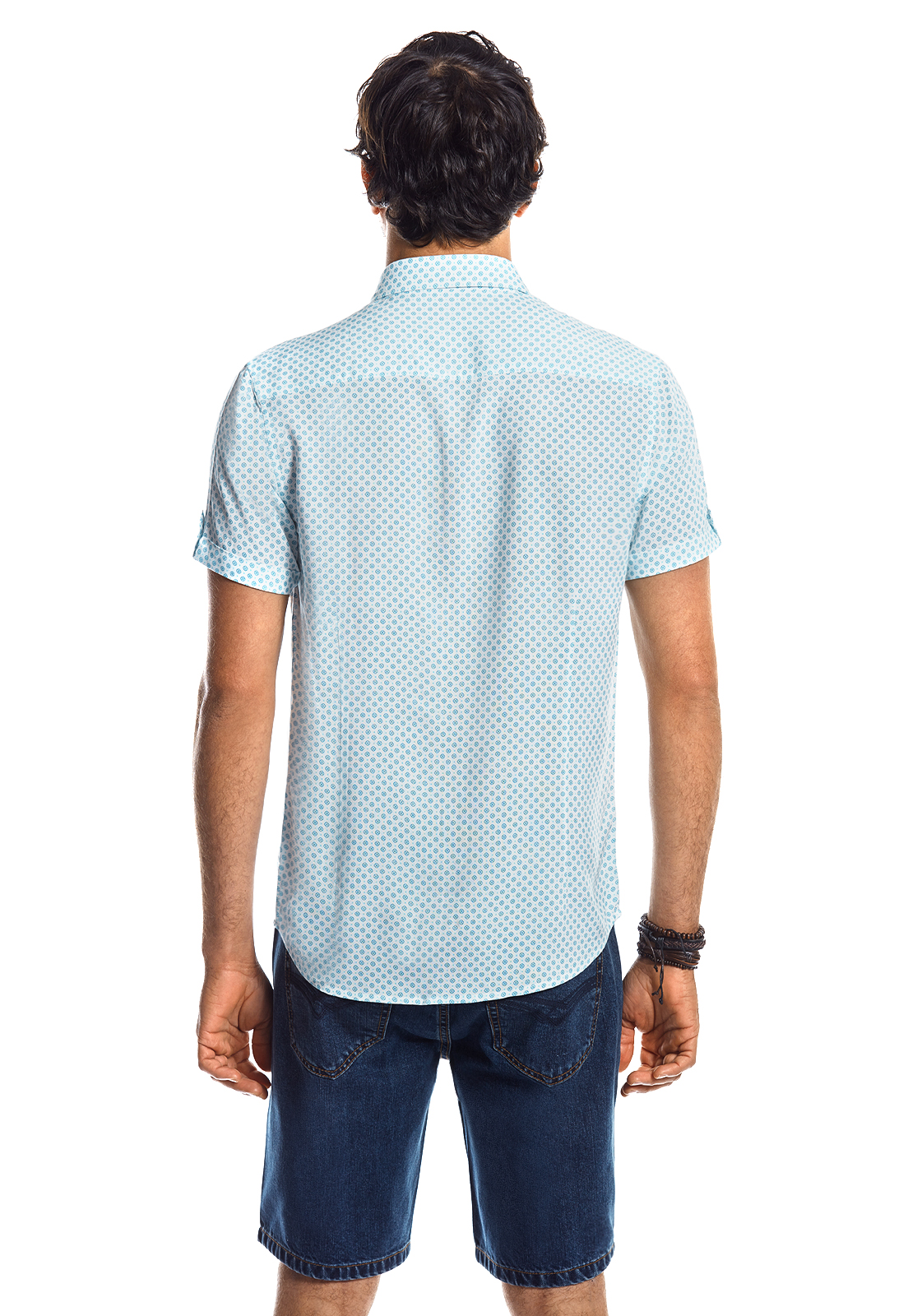 CAMISA MANGA CORTA ESTAMPADA LOS ÁNGELES DK ICE - 3