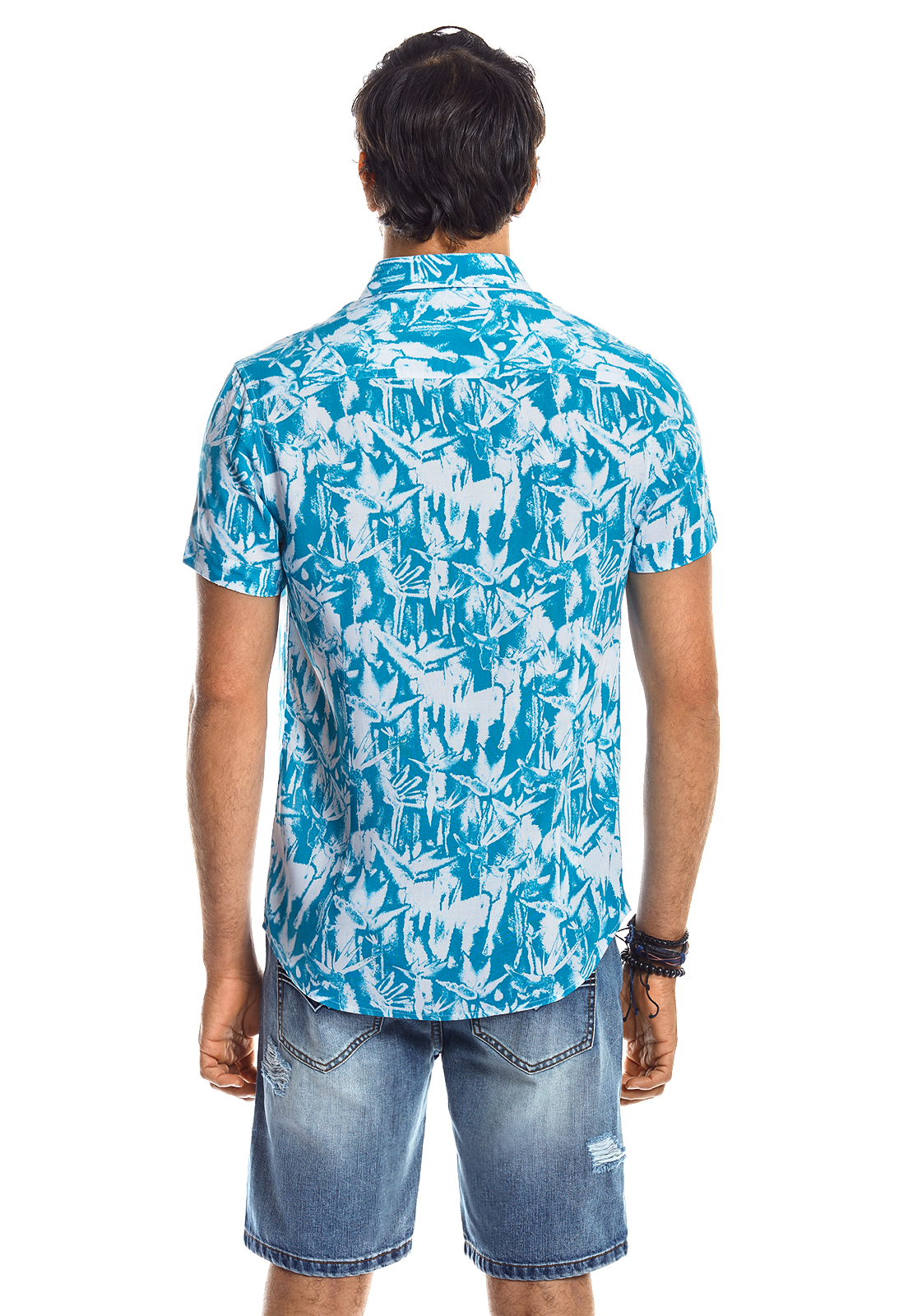 CAMISA MANGA CORTA ESTAMPADA DAKOTA FJ CAPRI - 3