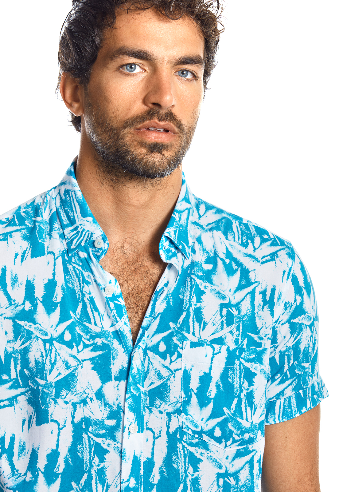 CAMISA MANGA CORTA ESTAMPADA DAKOTA FJ CAPRI - 4