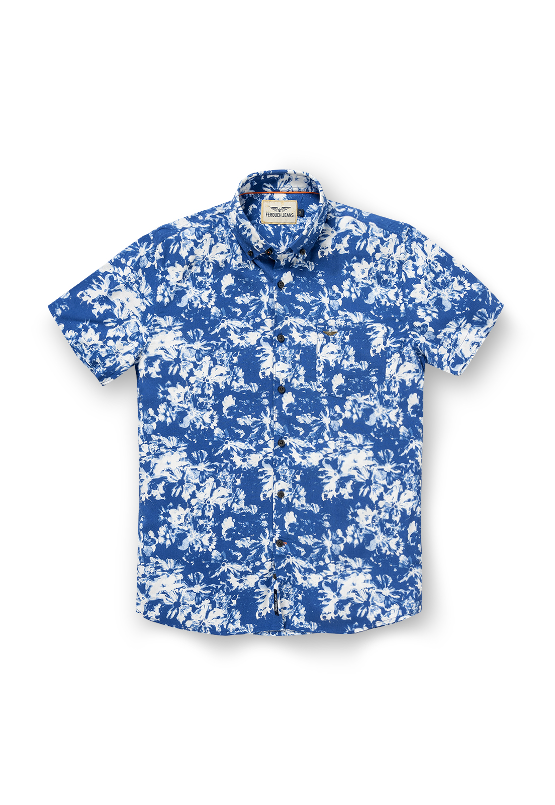 CAMISA MANGA CORTA ESTAMPADA SAN DIEGO BLUE - 5