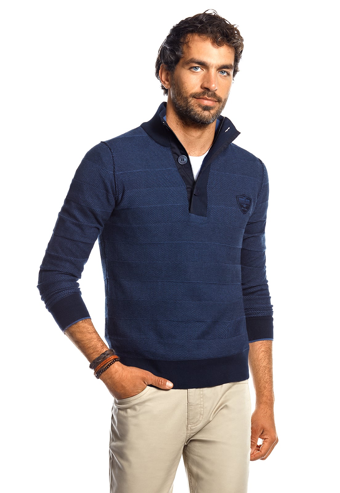 SWEATER TEXAS NAVY - 1