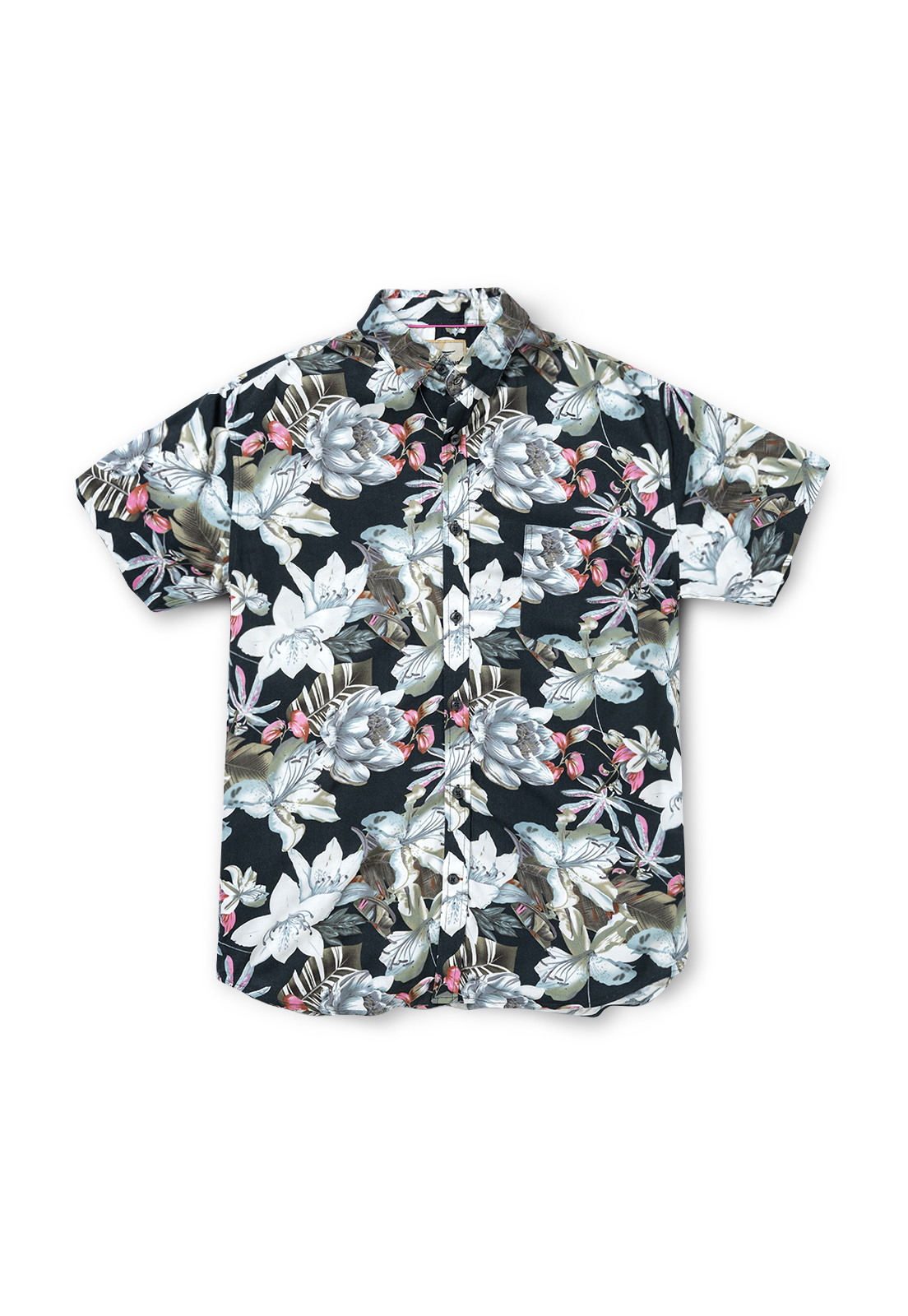 CAMISA MANGA CORTA ESTAMPADA ASTORIA GRAPHITE - 5