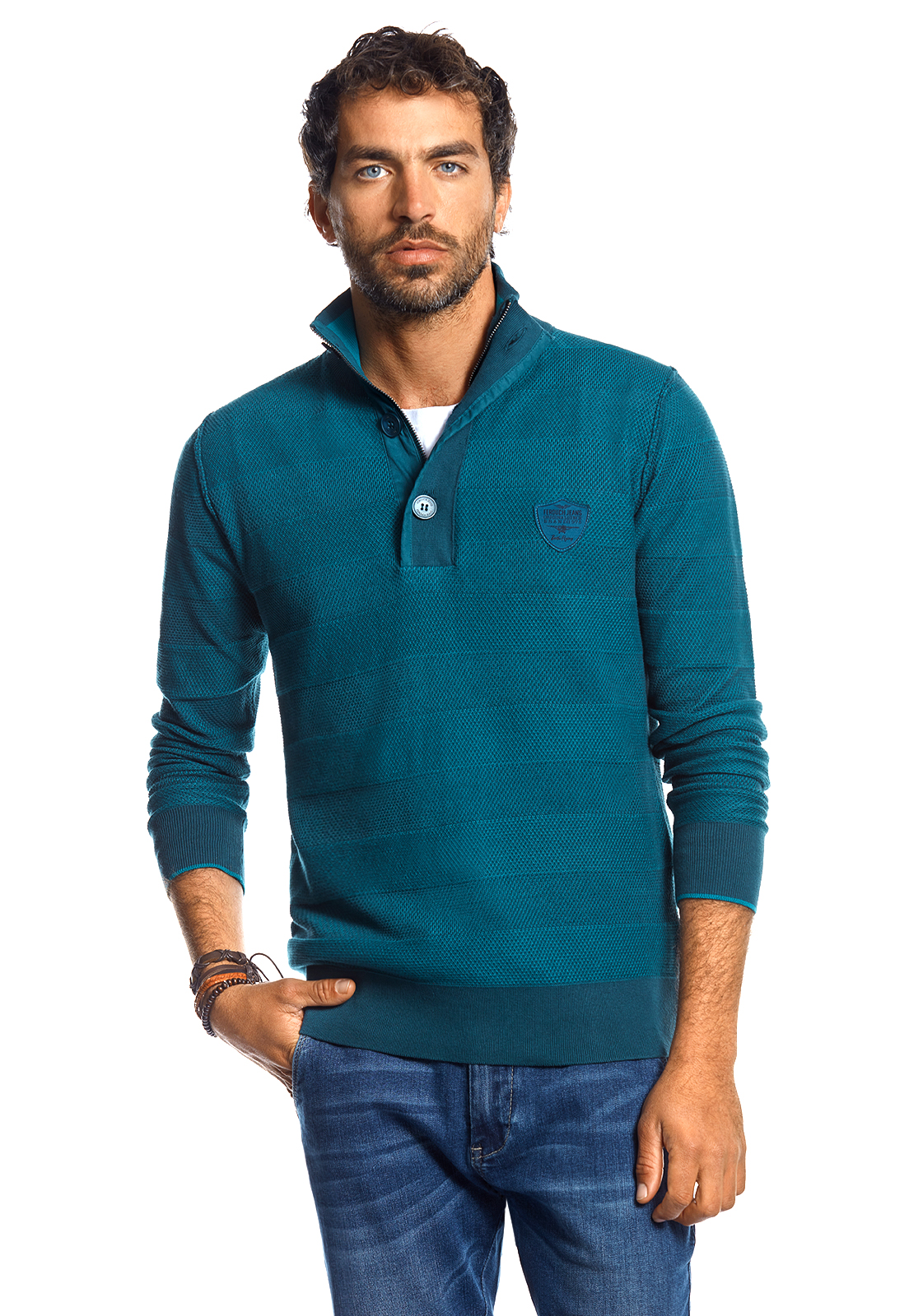 SWEATER TEXAS EMERALD - 1