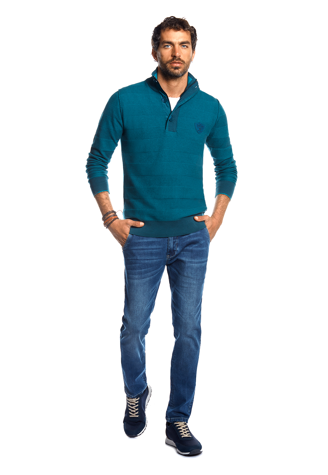SWEATER TEXAS EMERALD - 2