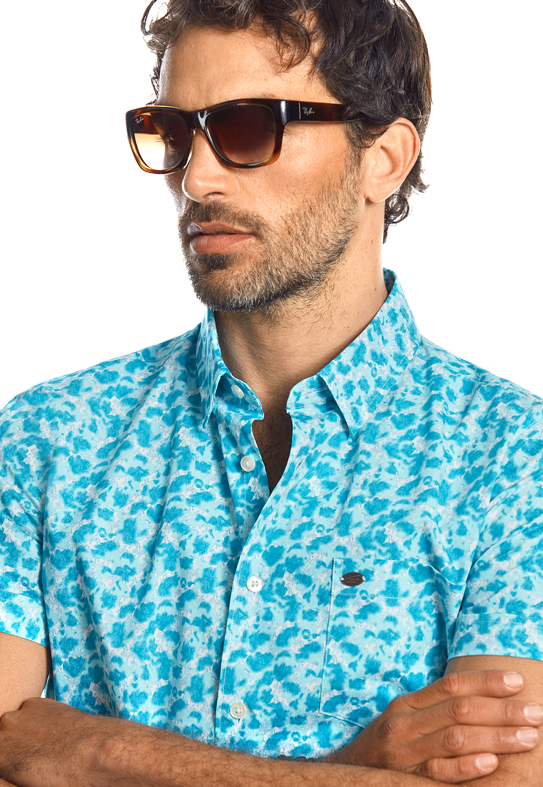 CAMISA MANGA CORTA ESTAMPADA OREGON ICE - 4